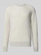 BOSS Orange Regular Fit Strickpullover aus Schurwoll-Mix Modell 'AKAJE...