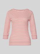 Windsor Regular Fit 3/4-Shirt aus Lyocell-Mix in Rot, Größe 34