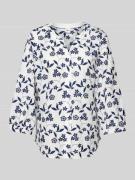 Brax Regular Fit Tunika mit 3/4-Arm Modell 'STYLE.Velia' in Weiss, Grö...