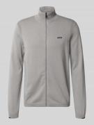 BOSS Green Regular Fit Sweatjacke aus reiner Baumwolle Modell 'KN_EVER...