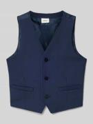 s.Oliver RED LABEL Regular Fit Weste aus Viskose-Mix in Marine, Größe ...