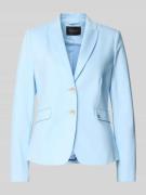 s.Oliver BLACK LABEL Regular Fit Blazer mit Baumwoll-Anteil in Hellbla...