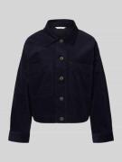Tom Tailor Regular Fit Jeansjacke in Cord-Optik aus Baumwoll-Mix in Du...