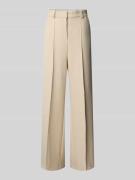 Mango Wide Fit Stoffhose mit Viskose-Anteil Modell 'Paris' in Beige, G...