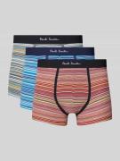 PAUL SMITH Trunks mit elastischem Logo-Bund im 3er-Pack in Rot, Größe ...