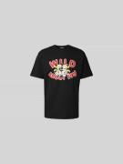 Kenzo Regular Fit T-Shirt aus reiner Baumwolle in Black, Größe L