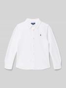 Polo Ralph Lauren Kids Regular Fit Freizeithemd aus reiner Baumwolle i...