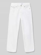 Polo Ralph Lauren Kids Straight Fit Jeans aus reiner Baumwolle in Weis...