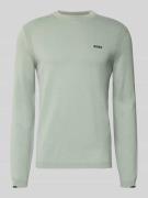 BOSS Green Regular Fit Strickpullover aus reiner Baumwolle Modell 'EVE...