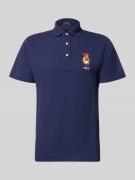 Polo Ralph Lauren Regular Fit Poloshirt aus reiner Baumwolle in Marine...