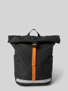 LEFRIK Rucksack mit Seitenfächern Modell 'LARS' in BLACK, Größe 1