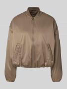 Guess Regular Fit Bomberjacke mit Stehkragen Modell 'Lorraine' in Hell...