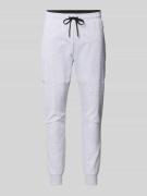 Jack & Jones Sweatpants mit Baumwoll-Anteil Modell 'GORDON' in Hellgra...