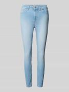 Only Skinny Fit Jeans aus Baumwoll-Mix Modell 'BLUSH' in Jeansblau Mel...