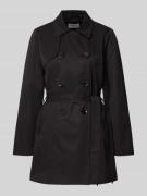 Only Regular Fit Trenchcoat mit doppelreihiger Knopfleiste Modell 'VAL...