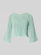 Only Cropped Pullover aus Baumwoll-Mix Modell 'NOLA' in Schilf, Größe ...