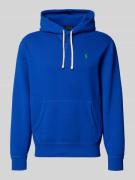 Polo Ralph Lauren Regular Fit Hoodie aus Baumwoll-Mix in Aqua, Größe L