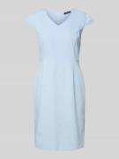 More & More Etuikleid in Minilänge in Hellblau, Größe 36