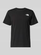 The North Face Regular Fit T-Shirt mit Logo-Print in Black, Größe L