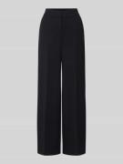 Betty Barclay Stoffhose mit weitem Bein und Bügelfalten in Black, Größ...