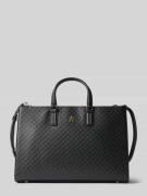 Tommy Hilfiger Henkeltasche in Leder-Optik in Black, Größe 1
