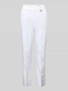 JOOP! Slim Fit Stoffhose mit Logo-Detail Modell 'Panna' in Weiss, Größ...
