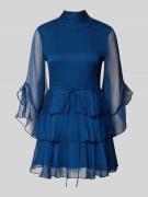 Bardot Cocktailkleid in Minilänge Modell 'NORAH' in Dunkelblau, Größe ...