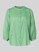 0039 Italy Regular Fit Bluse mit Rundhalsausschnitt Modell 'FAVIOLA' i...