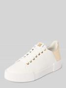 Högl Sneaker aus Leder mit Schnürung in Weiss, Größe 36