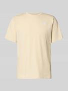 The North Face T-Shirt mit Label-Stitching in Offwhite, Größe L