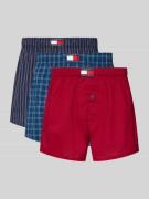 Tommy Hilfiger Regular Fit Boxershorts aus reiner Baumwolle im 3er-Pac...