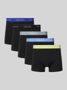 Calvin Klein Underwear Trunks mit Stretch-Anteil im 5er-Pack in Black,...