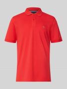 Christian Berg Men Regular Fit Poloshirt mit Stitching in Rot, Größe 3...