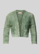 V.M. Bolero aus Kunstfell mit Viskose-Anteil in Gruen, Größe L