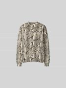 Anine Bing Oversized Sweatshirt aus Baumwolle in Mittelgrau, Größe L