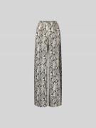 Anine Bing Stoffhose mit Viskose-Anteil in Mittelgrau, Größe L