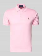 Polo Ralph Lauren Regular Fit Poloshirt aus reiner Baumwolle in Rosa, ...