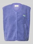 American Vintage Weste mit Rundhalsausschnitt Modell 'HOKTOWN' in Flie...