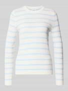 Vila Strickpullover mit Rundhalsausschnitt Modell 'DALO' in Hellblau, ...