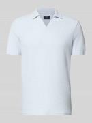 MCNEAL Regular Fit Poloshirt aus Baumwoll-Mix in Hellblau, Größe L