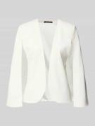 Swing Blazer in offener Passform in Ecru, Größe 32