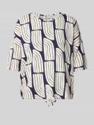 Christian Berg Woman T-Shirt aus Viskose-Elasthan-Mix im Allover-Look ...