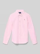 Polo Ralph Lauren Teens Regular Fit Hemdbluse aus reiner Baumwolle Mod...