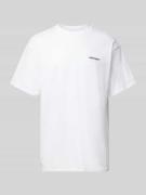 Carhartt Work In Progress T-Shirt mit Label-Stitching in Weiss, Größe ...