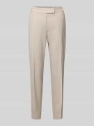HUGO Regular Fit schmale Hose mit Viskose-Anteil Modell 'HILESA' in Sa...