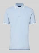 G-Star Raw Slim Fit Poloshirt mit Logo-Stitching Modell 'Dunda' in Hel...