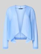 Vera Mont Jacke aus Chiffon in offener Passform in Hellblau, Größe 36