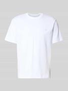 Lacoste Regular Fit T-Shirt aus reiner Baumwolle in Weiss, Größe L