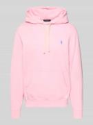 Polo Ralph Lauren Regular Fit Hoodie aus Baumwoll-Mix in Rosa, Größe L