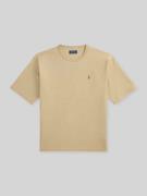 Polo Ralph Lauren Regular Fit T-Shirt aus reiner Baumwolle in Sand, Gr...